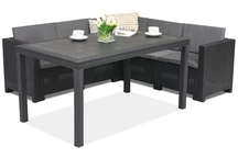 Coltar Tech ratan cu masa de gradina Colorado Comida 5 antracit Bica