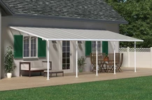 Colina de terasă din aluminiu Sierra Palram 3 x 9,15 m alb