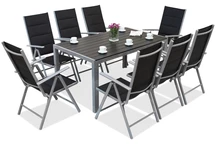 Set de grădină din aluminiu Polywood Verona pentru 8 persoane Garden Point