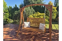 Balansoar grădină din lemn Borneo Garden Point