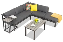 Coltar modern din aluminiu Cardiff antracit Garden Point / amenajări mobilier de grădină