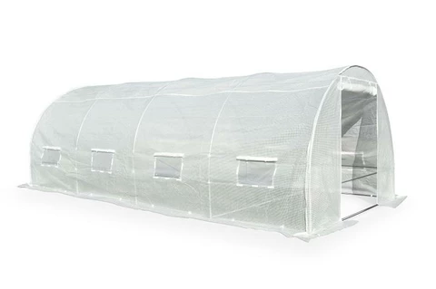 Folie alba pentru tunel de gradina 2x2m Garden Point