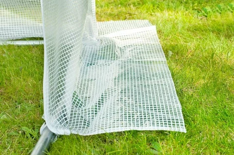 Folie alba pentru tunel de gradina 2x2m Garden Point