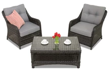 Set mobilier terasa Toledo antracit Garden Point