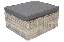 Taburet technorattan Roma Garden Point gri