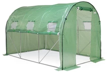 Tunel de folie verde de 2 x 3 m cu folie laminată Garden Point