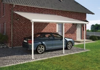 Carport policarbonat Feria Palram 3 x 5,46 m alb