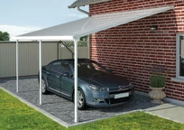 Carport policarbonat Feria Palram 3 x 6,1 m alb