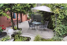 Umbrelă de grădină Napoli ∅3m Garden Point gri