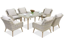 Bilbao Mobilier de grădină premium 6 Garden Point Sand