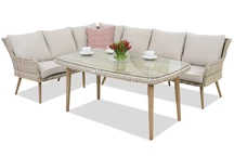 Mobilier de grădină Bilbao Comida 5 Garden Point Sand