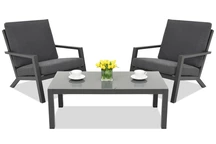 Mobilier de grădină Braga Terasă Garden Point antracit