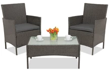 Mobilier de gradina din polyrattan Calabria Premium Terrace Garden Point antracit