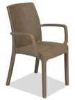 Scaun Indiana cappuccino Bica techrattan