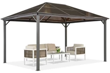 Foișor de grădină Milos 3x4 Garden Point gri