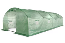 Polytunnel cu cadru metalic 4x6m Garden Poin verde