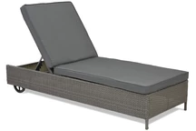 Sezlong Technorattan Tobago Garden Point antracit