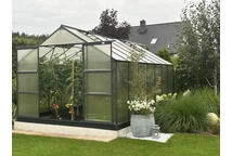 Seră de legume din aluminiu Azalia 3,08 x 4,3 m CoverTech antracit