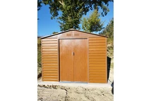 Magazie de grădină metalică Malmo 2,7 x 1,9 m Store Boss brown