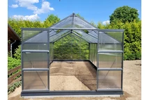 Azalia seră din aluminiu 3,08 x 5,5 m CoverTech antracit