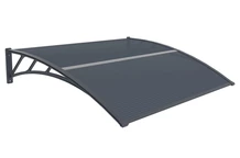 Acoperiș peste ușă Tiset 120 x 150cm CoverTech antracit