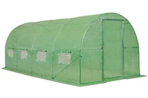 Solar 2,5x5m Garden Point, verde cu uși