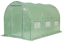 Solar 2x3m  Garden Point verde cu uși