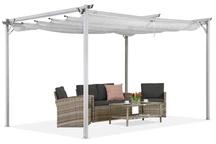 Alb La Palma 3x4m Garden Point pergolă terasă