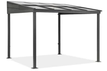 Aluminiu patio baldachin 3 x 3 m Tarragona Garden Point antracit