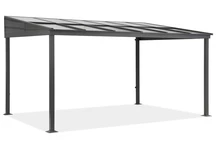 Aluminiu patio baldachin 3 x 4 m Tarragona Garden Point antracit