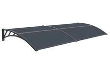 Copertină peste ușă Tiset 80 x 240cm CoverTech antracit