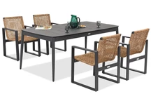 Mobilier din aluminiu Almada/Padva pentru 4 persoane Garden Point