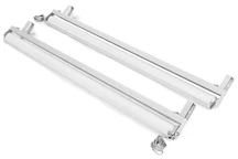 Set de jaluzele albe pentru pergola laterală La Palma de 3 m lungime Garden Point