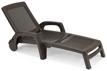 Șezlong pentru grădină Sirmione maro Bica