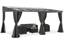 Acoperiș de terasă din aluminiu 3 x 5 m Tarragona Premium Garden Point antracit