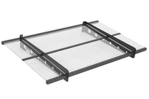 Copertină pentru ușă Dortmund 120 x 80 cm CoverTech antracit