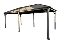 Foișor metalic Sardinia 3x6 Garden Point antracit