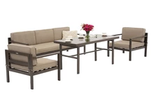 Garden Point Porto Apetito 5 set de mobilier de grădină maro