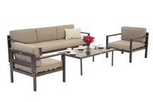 Garden Point Porto Coffee 5 set de mobilier de grădină maro