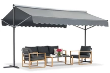 Garden Point marchiză independentă Parla 3x4 m antracit