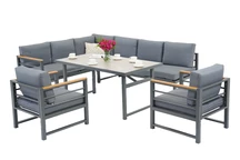 Guarda Comida 7 Garden Point mobilier de grădină din oțel antracit