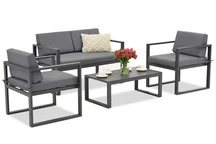 Merlo Garden Point set de mobilier de grădină antracit