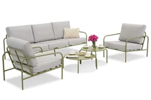 Mobilier de grădină din metal Imperia Garden Point verde