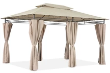 Pavilion de grădină Ibiza 3x4m crem Garden Point