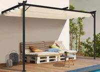 Santana cremă terasă baldachin 3x6m Garden Point