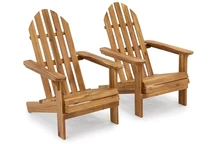 Set de două șezlonguri din lemn Parli Garden Point