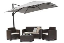 Umbrelă de grădină Siena 2,5x2,5m antracit Garden Point