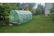 Solar de grădină pentru roșii  2,5x4m verde Garden Point