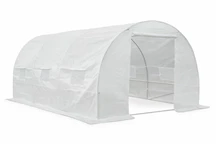 Tunel de folie pentru cultivarea plantelor, 3x4,5 m, alb