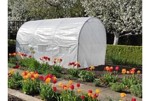 Film pentru tunel 2x3,5m alb Garden Point